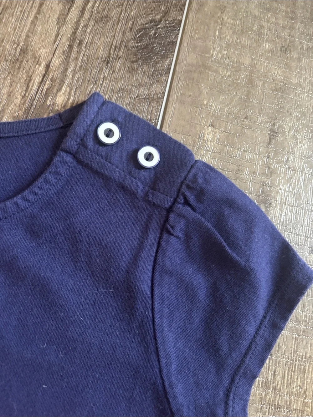 Gymboree Navy Tee with Pink Bicycle Graphic and shorts